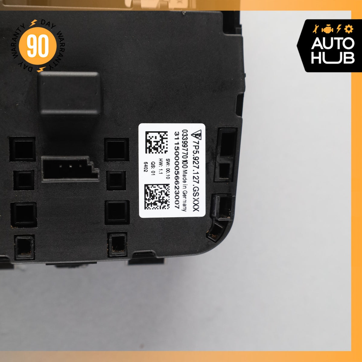 15-18 Porsche Cayenne 958 GTS Suspension Mode Selector Switch Panel OEM - photo 11
