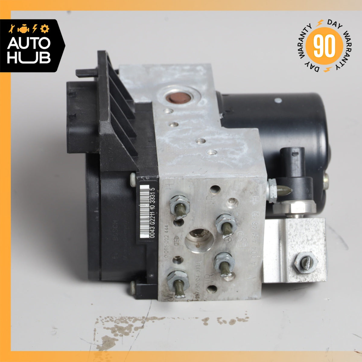 00-06 Mercedes W220 S430 S350 CL55 AMG ABS Anti Lock Brake Pump ESP Module OEM - photo 11