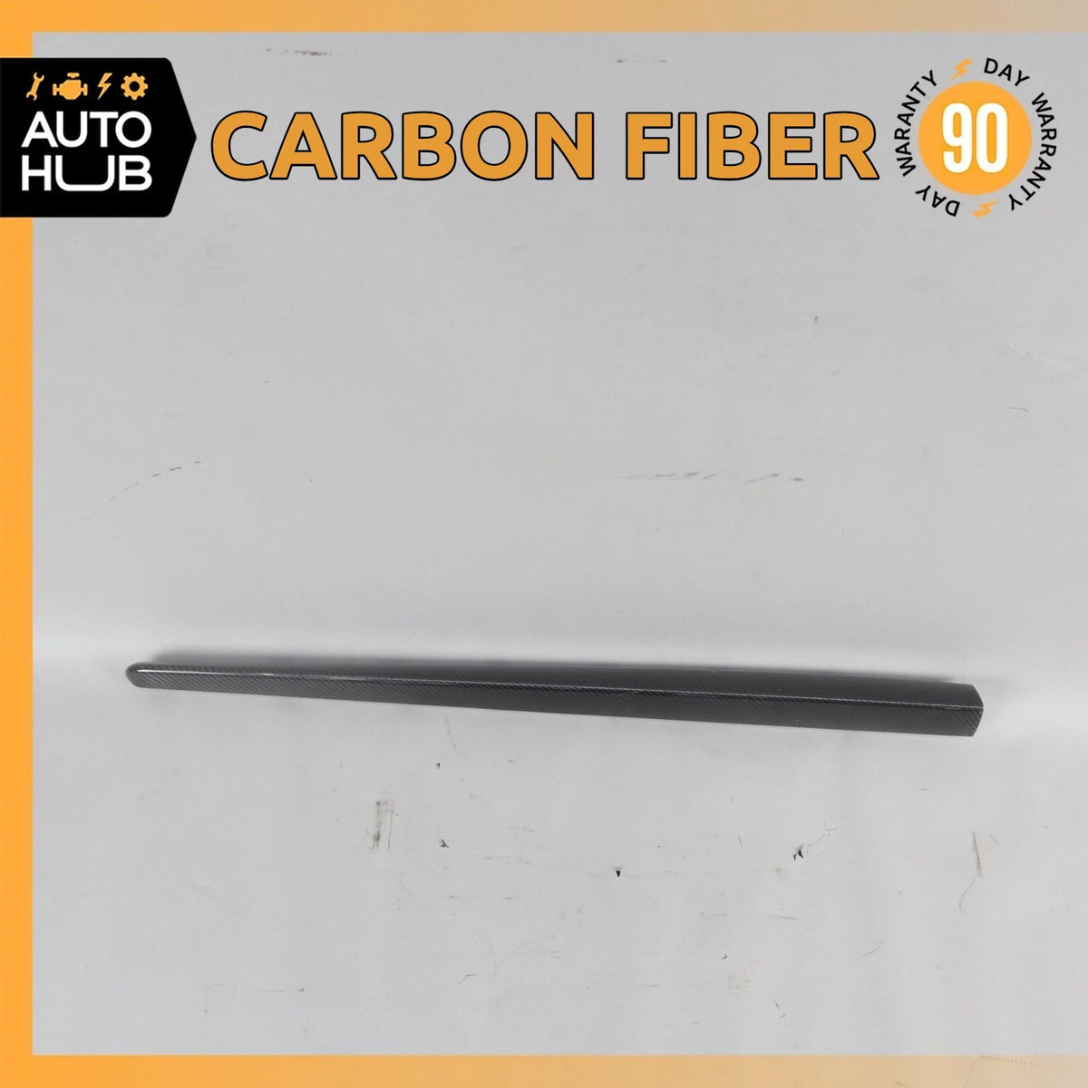 14-20 Mercedes W222 S65 Rear Right Skirt Rocker Panel Molding Trim Carbon OEM - photo 1