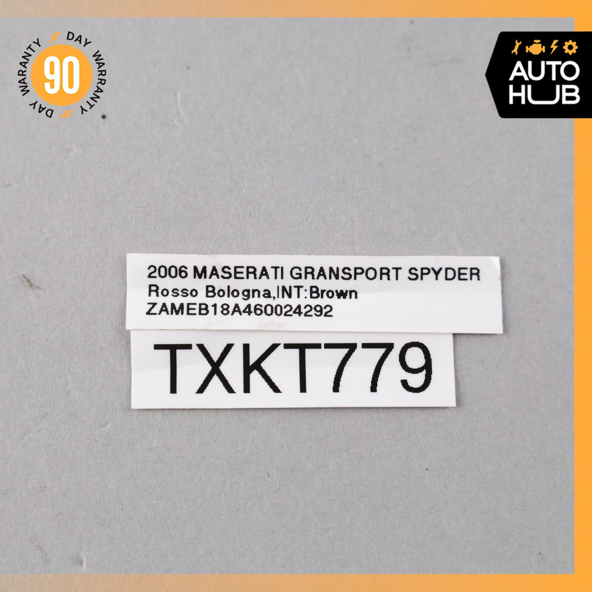02-07 Maserati M138 Spyder GT Front Right Side Soft Top Roof Cylinder OEM 46k - photo 12