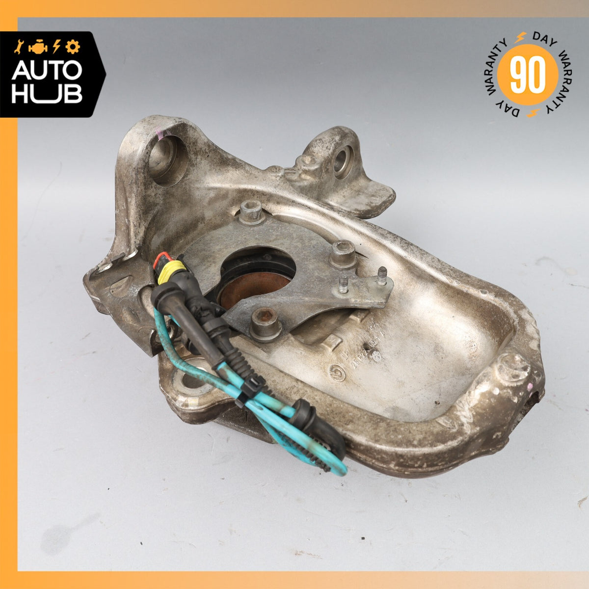 03-10 Maserati Quattroporte M139 Front Left Side Spindle Knuckle Hub OEM - photo 11
