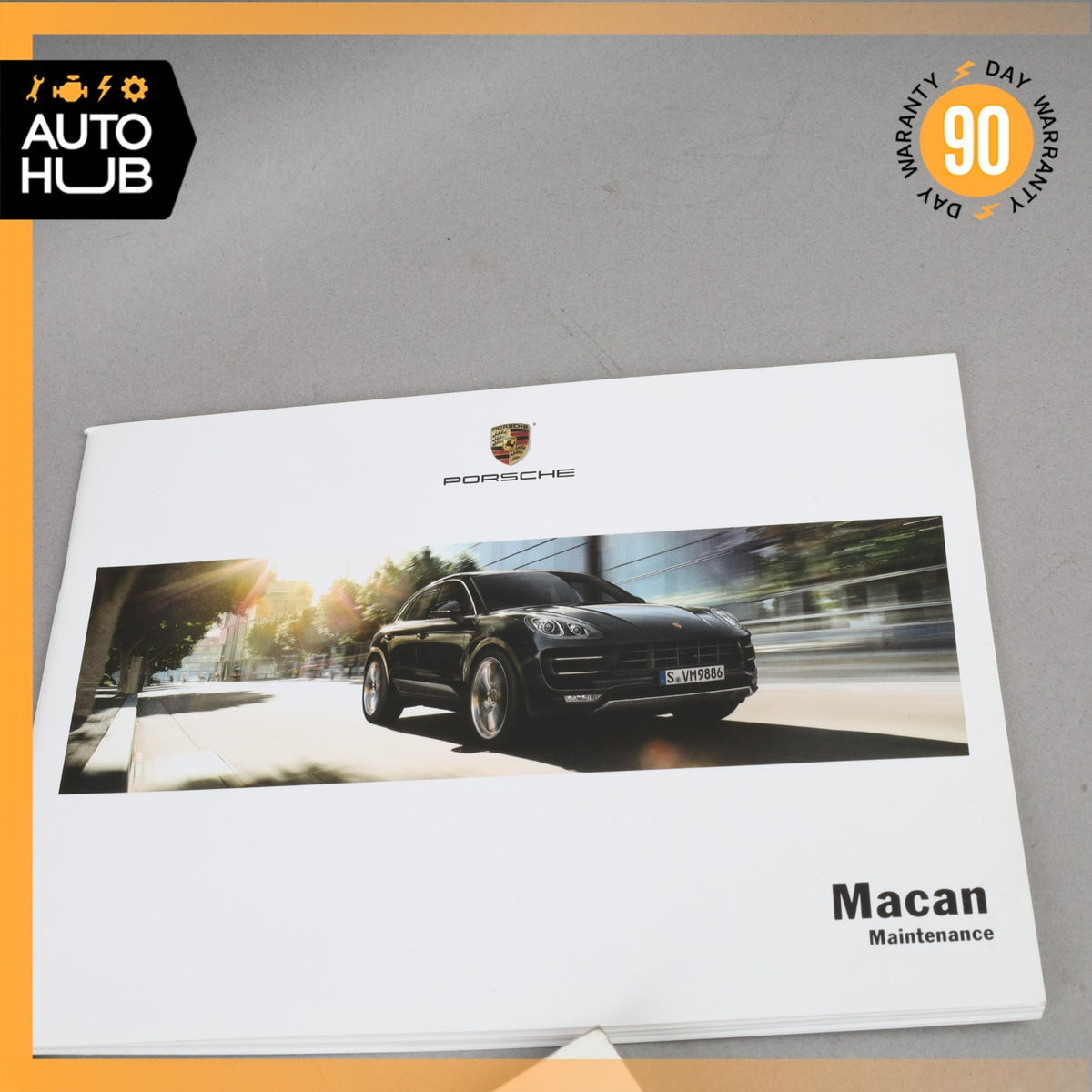 2016 Porsche Macan Turbo 95B Owner's Operator's Manual Book OEM - photo 4