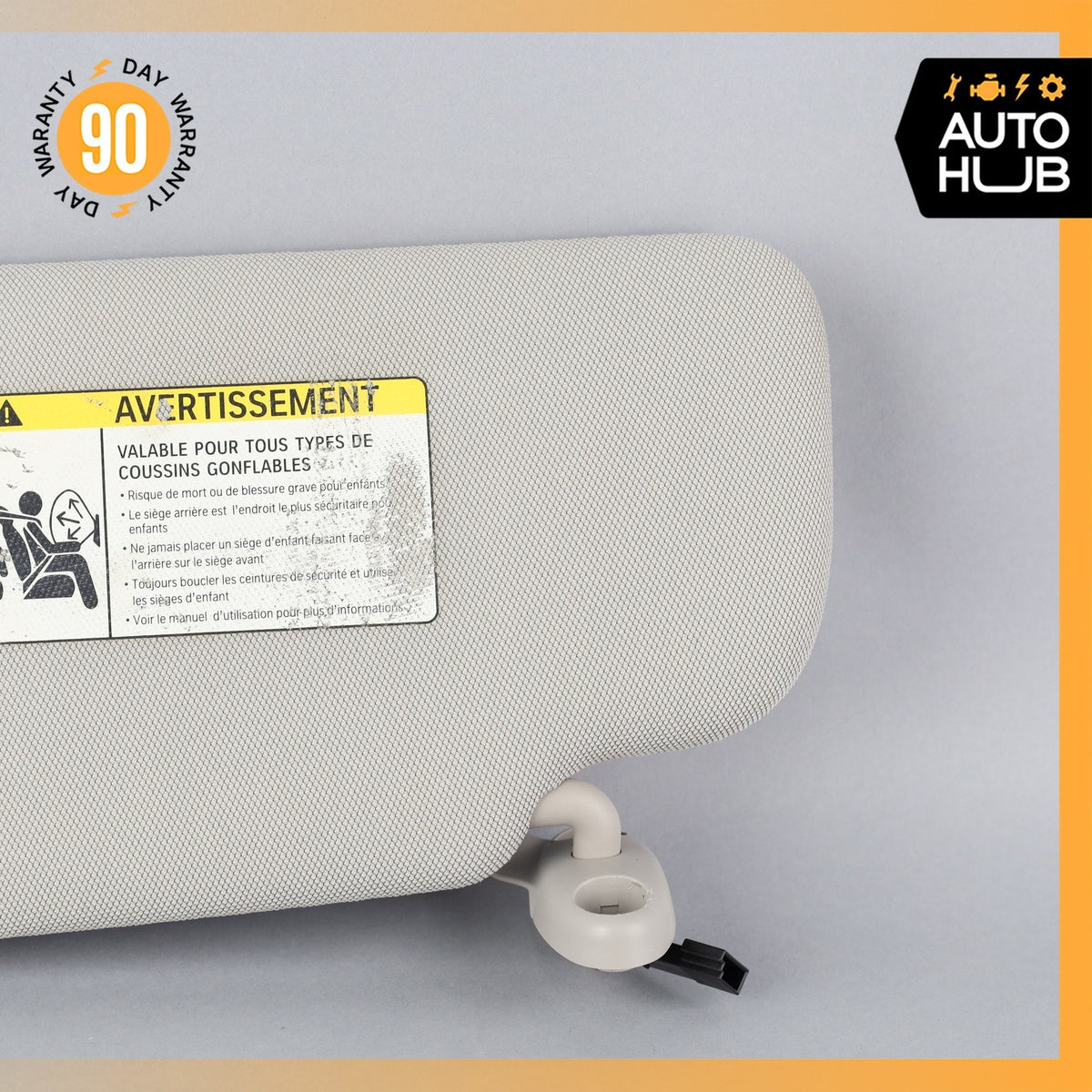14-21 BMW i3 I01 Right Passenger Side Sunvisor Sun Visor OEM 43k - photo 4