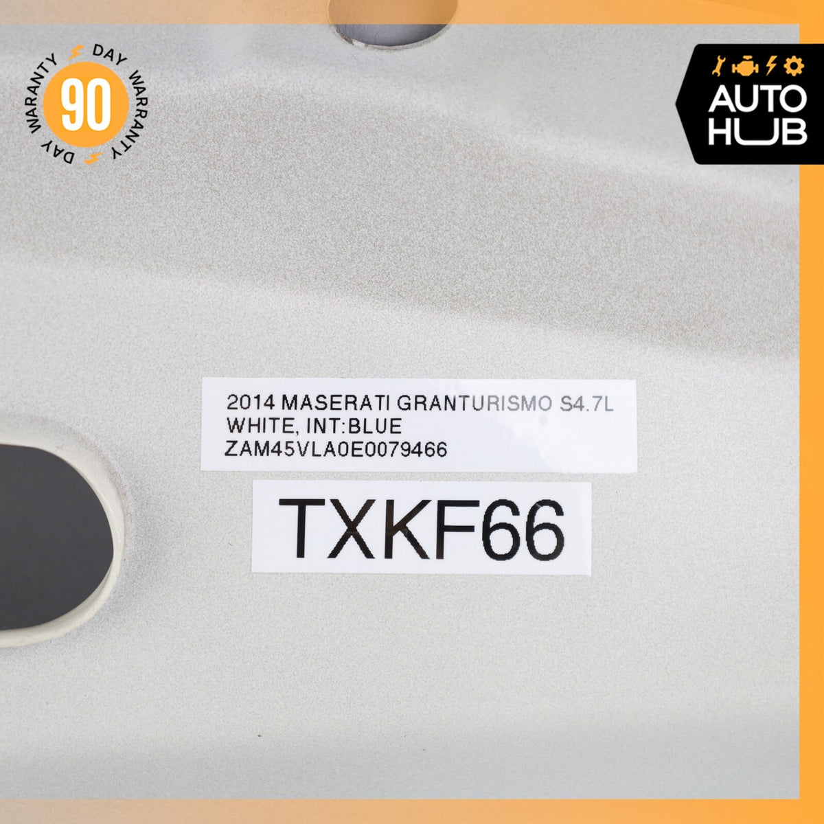 08-19 Maserati GranTurismo Front Left Side Fender Top Mount Bracket OEM 11k - photo 13
