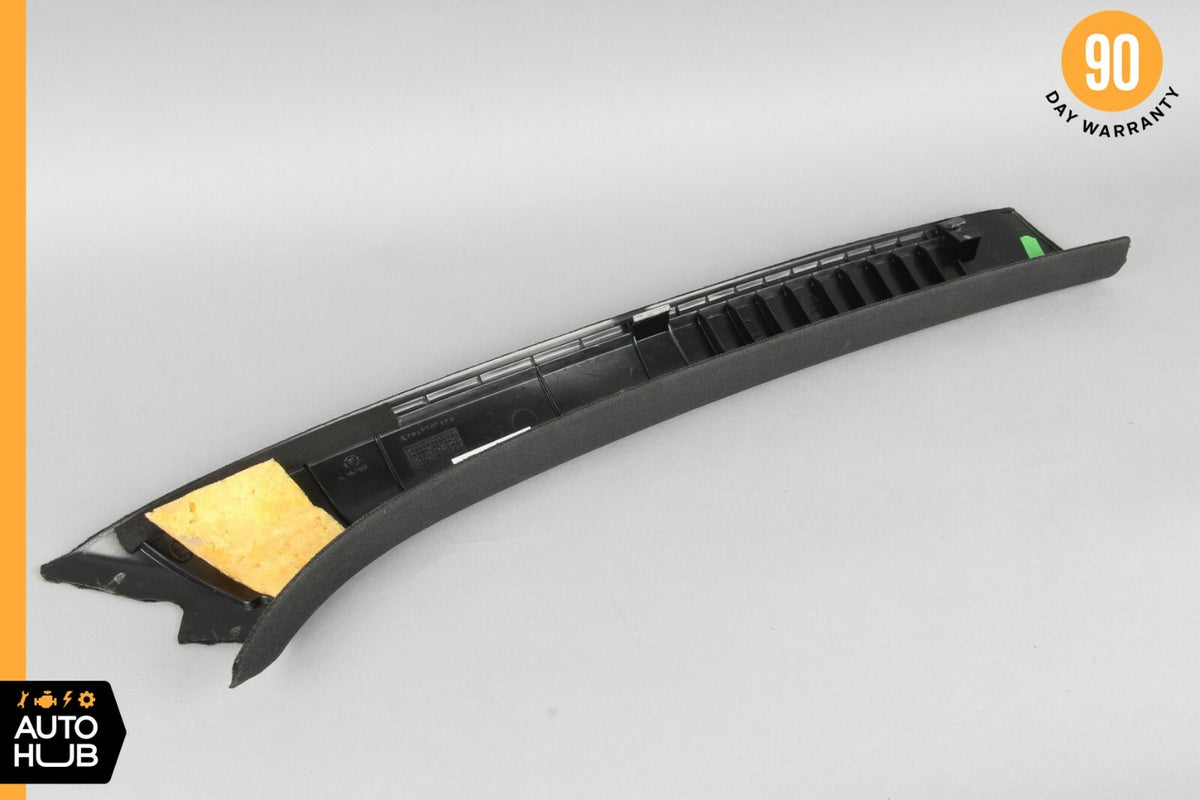08-14 Mercedes W204 C250 C300 Front Left Interior Trim Panel A Pillar Black OEM - photo 12