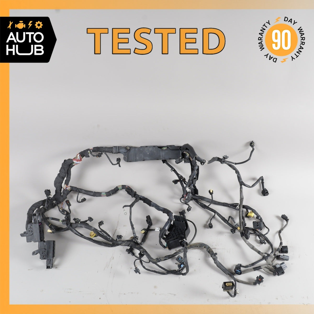 16-18 Mercedes W205 C63 AMG Engine Motor Cable Wire Harness OEM - photo 1