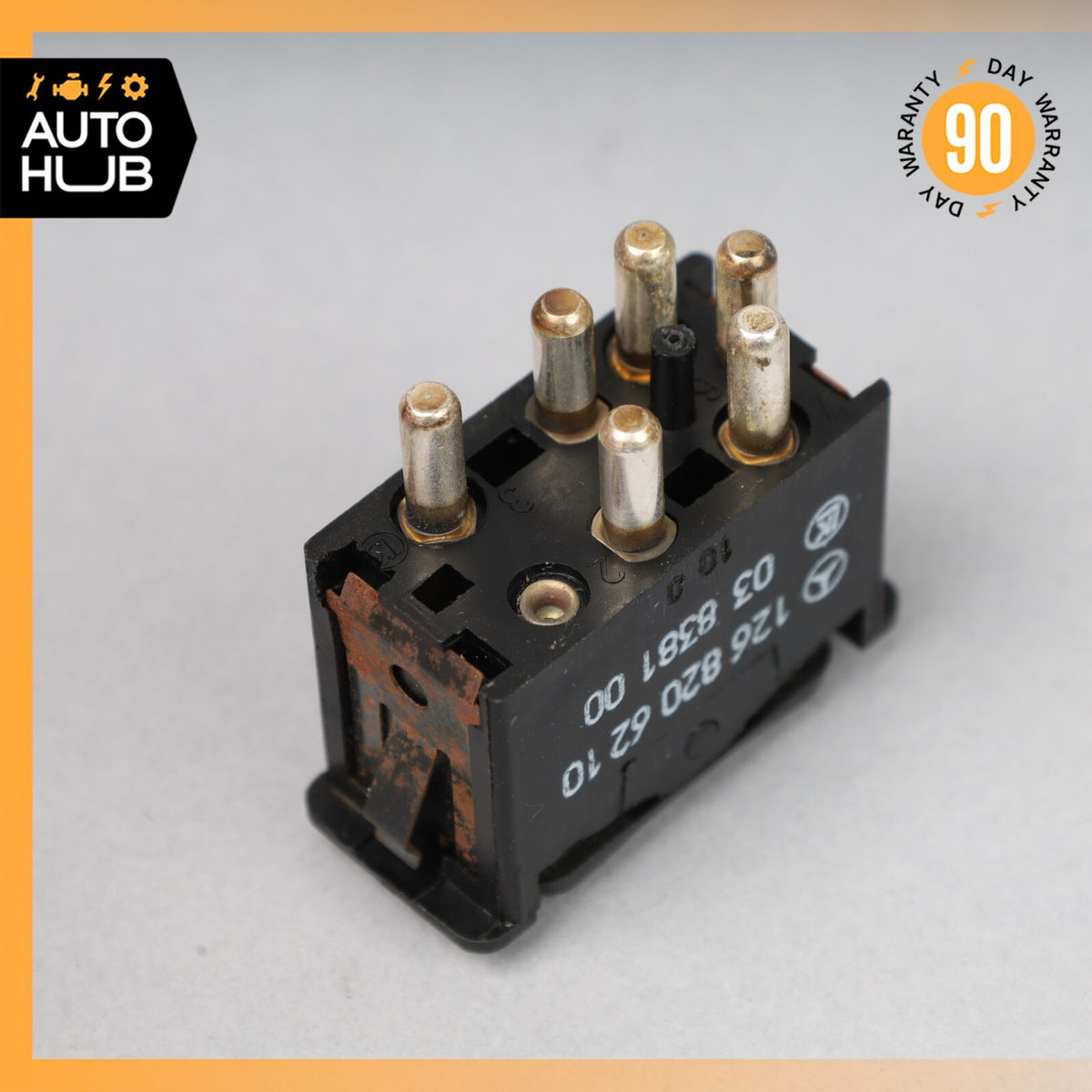 Mercedes W126 420SEL Rear Left Window Regulator Control Switch Button OEM - photo 4