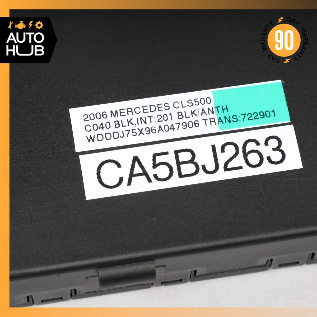 03-11 Mercedes W219 CLS500 E550 Central Gateway Control Module 2115405645 OEM - photo 7