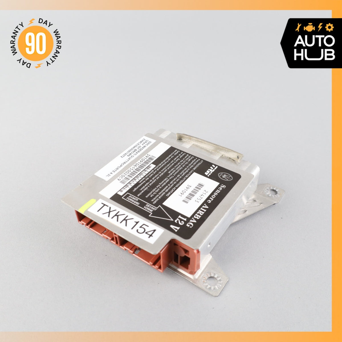 03-13 Maserati Quattroporte M139 Airbag Air Bag SRS Control Module Unit OEM - photo 1