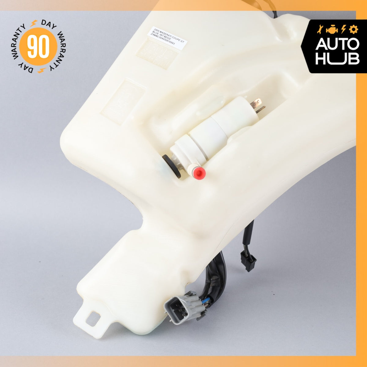 02-07 Maserati M138 Coupe 4200 Headlight Windshield Washer Bottle Tank OEM 67k - photo 8