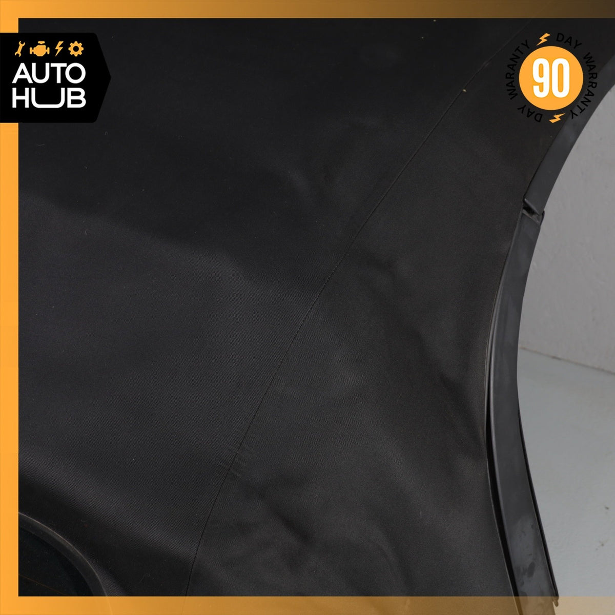 03-04 Porsche Boxster 986 Convertible Soft Top Roof Black OEM 61k - photo 4