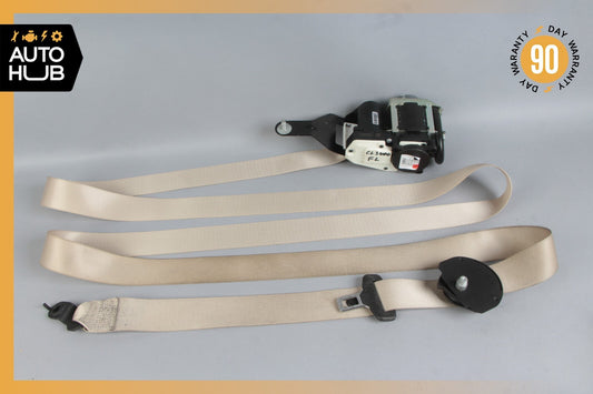 12-18 Mercedes W218 CLS400 CLS550 CLS63 AMG Seat Belt Front Left Side Beige OEM - photo 1