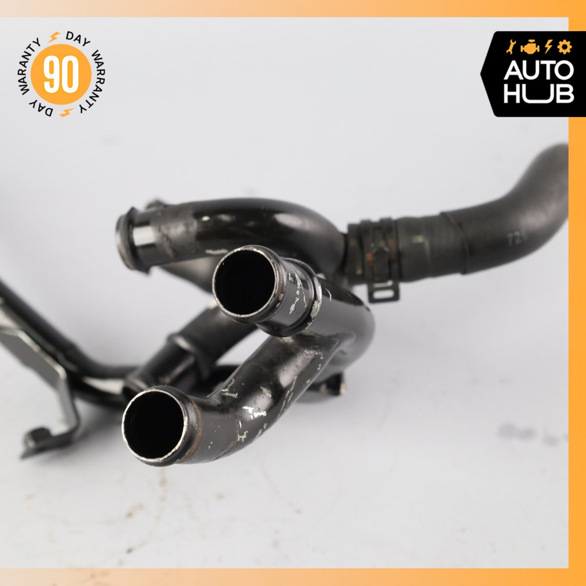 2012 Porsche Cayenne 958 Hybrid S Engine Coolant Hose Pipe Line OEM - photo 4
