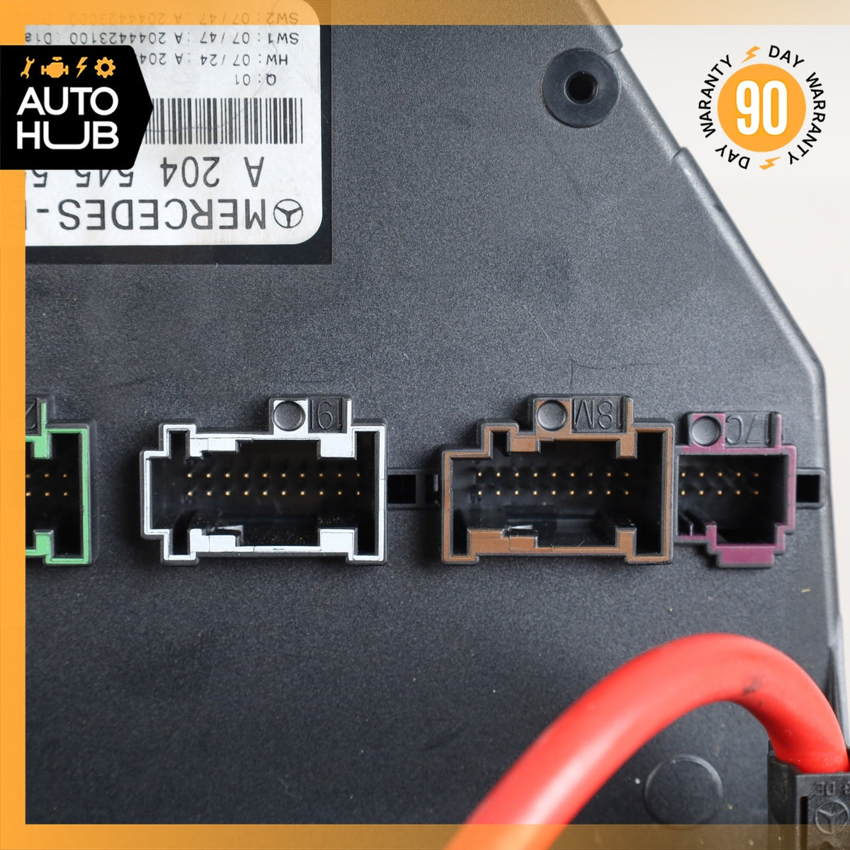 08-09 Mercedes W204 C300 C350 Front SAM Fuse Box Module 2045454601 OEM - photo 10