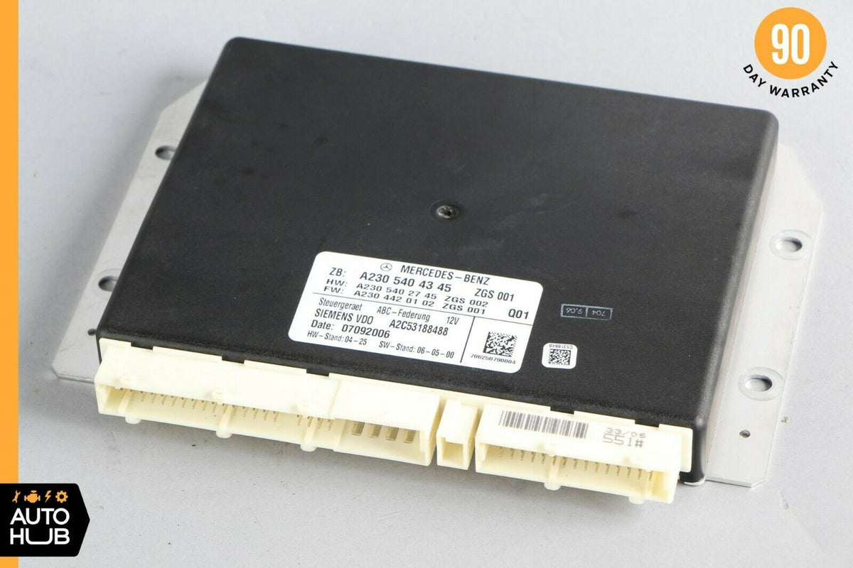 07-08 Mercedes R230 SL550 SL55 ABC Suspension Active Body Control Module OEM - photo 1