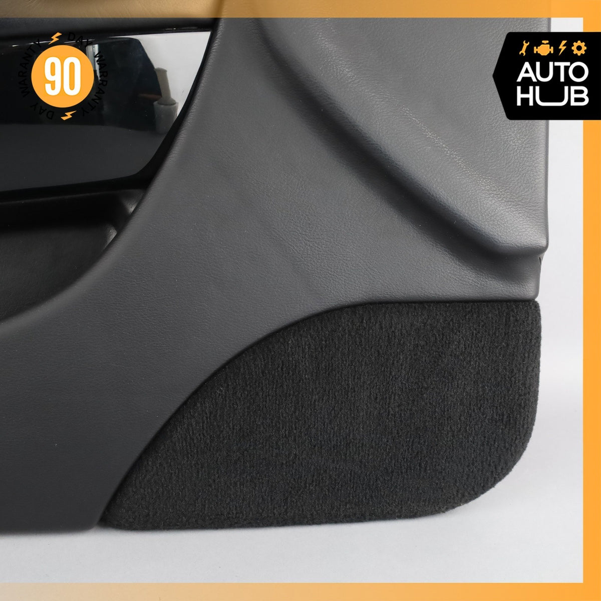 03-13 Maserati Quattroporte M139 Front Left Side Interior Door Panel Black OEM - photo 5