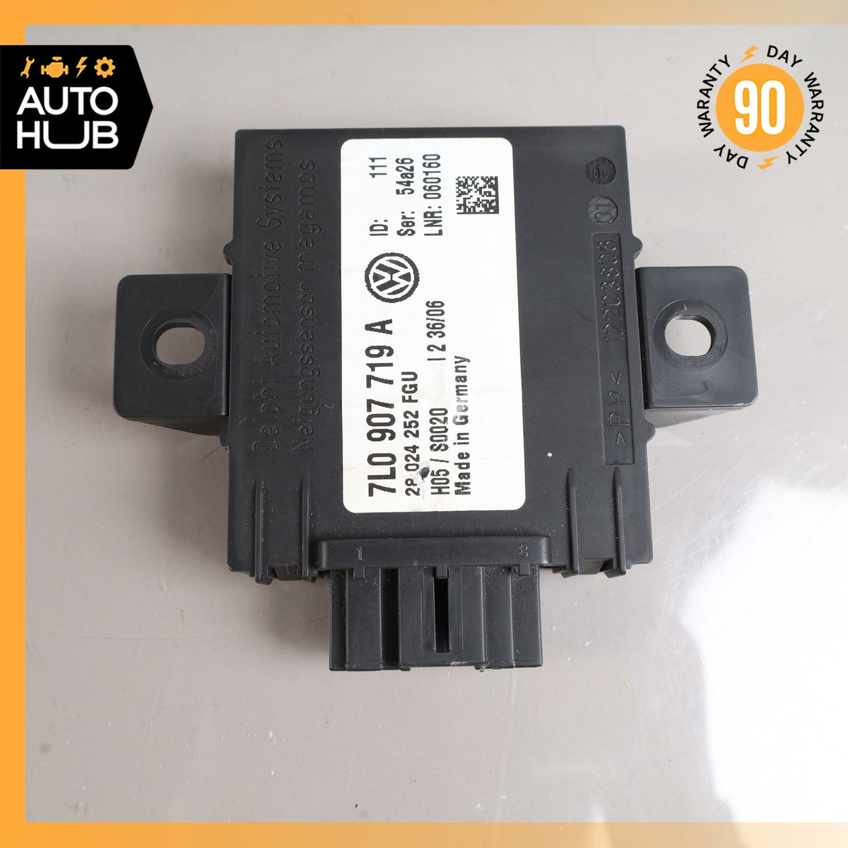 03-12 Porsche Cayenne 955 / GTC GT Flying Spur Anti Theft Alarm Module OEM - photo 4