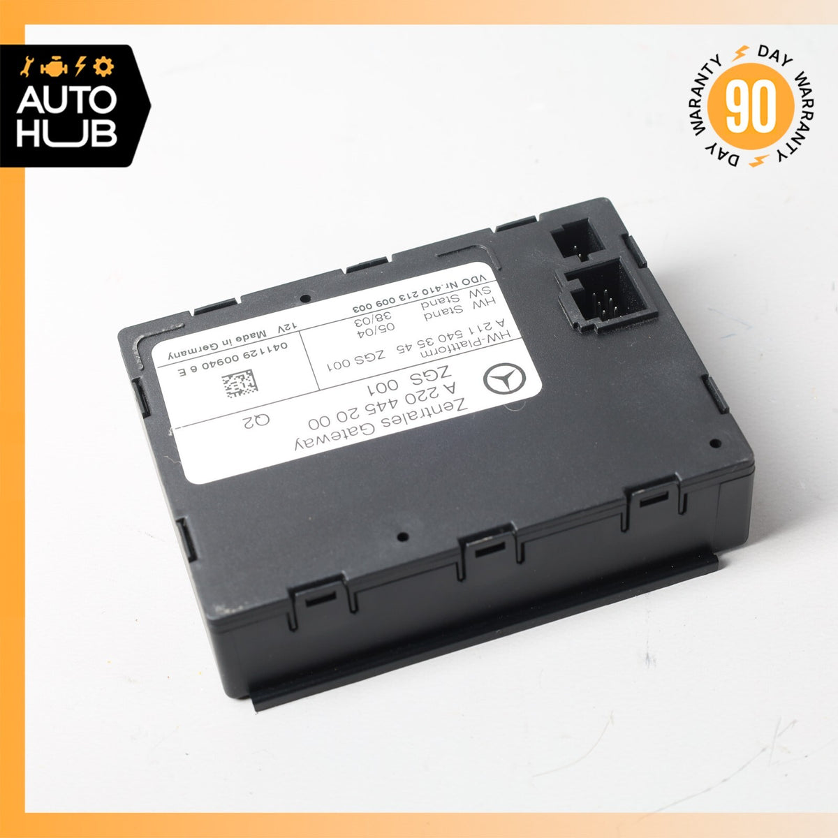 03-11 Mercedes R230 SL500 E320 Central Gateway Control Module 2204452000 OEM - photo 2