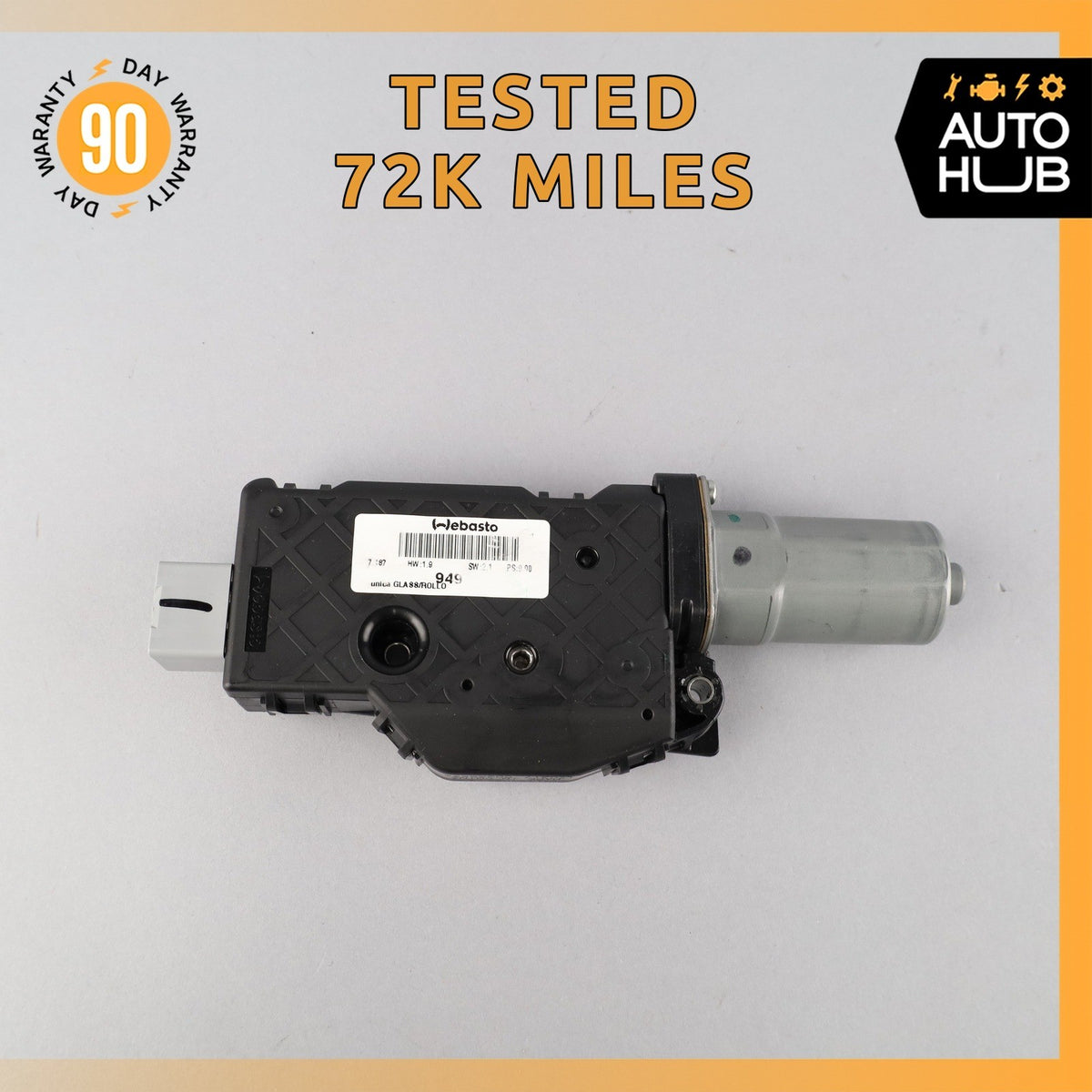 17-23 Alfa Romeo 949 Stelvio Sunroof Sun Roof Motor OEM 72k - photo 1