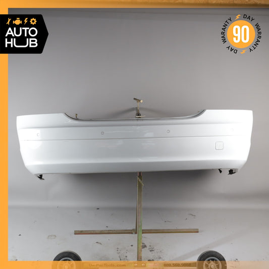 07-09 Mercedes W221 S600 S550 Base Rear Bumper Cover Assembly White OEM - photo 1