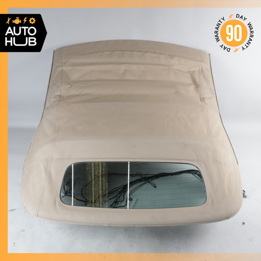 07-15 Jaguar X150 XK XKR Convertible Soft Top Roof Beige OEM - photo 1