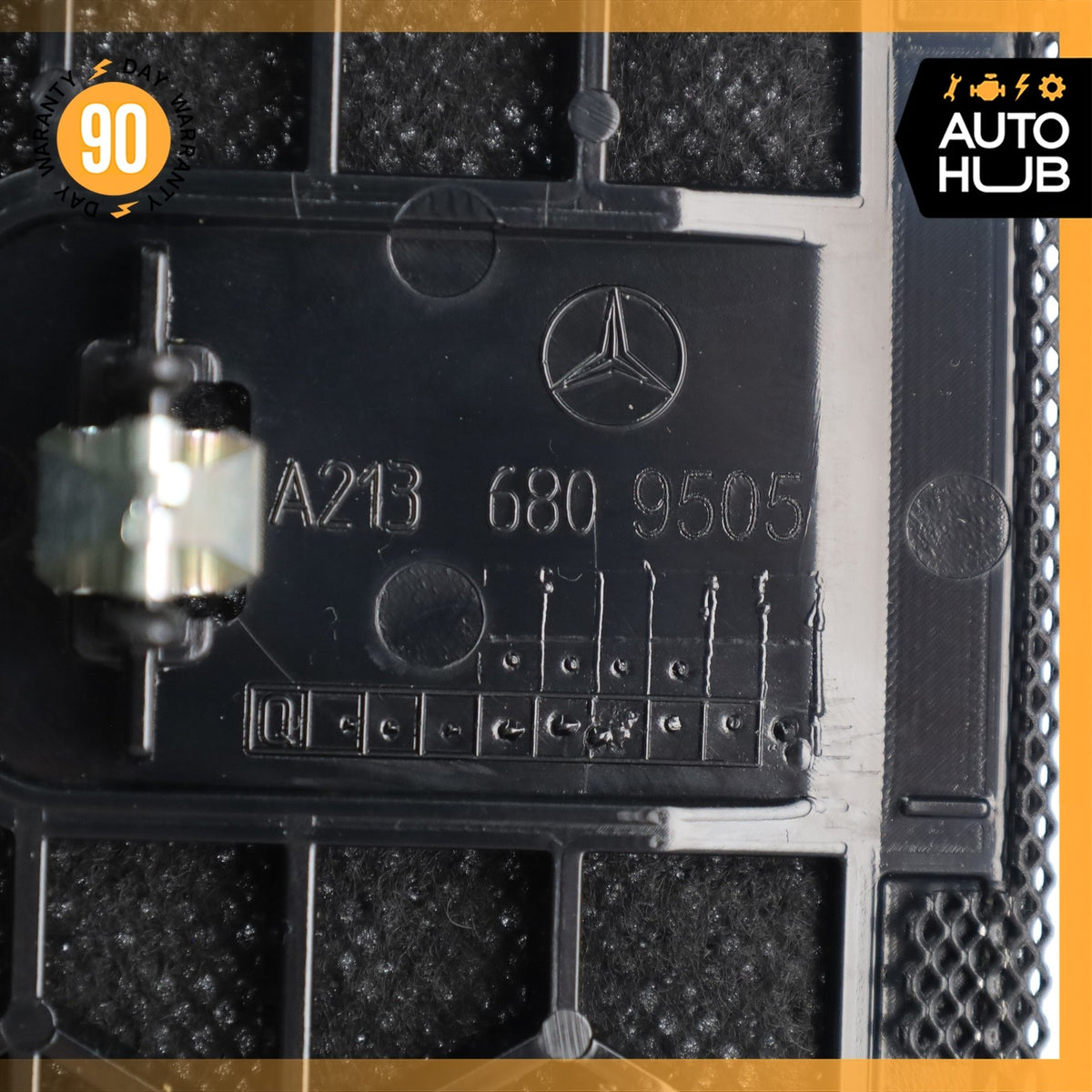 Mercedes W213 E300 Dash Instrument Panel Upper Cover Trim Black OEM - photo 13