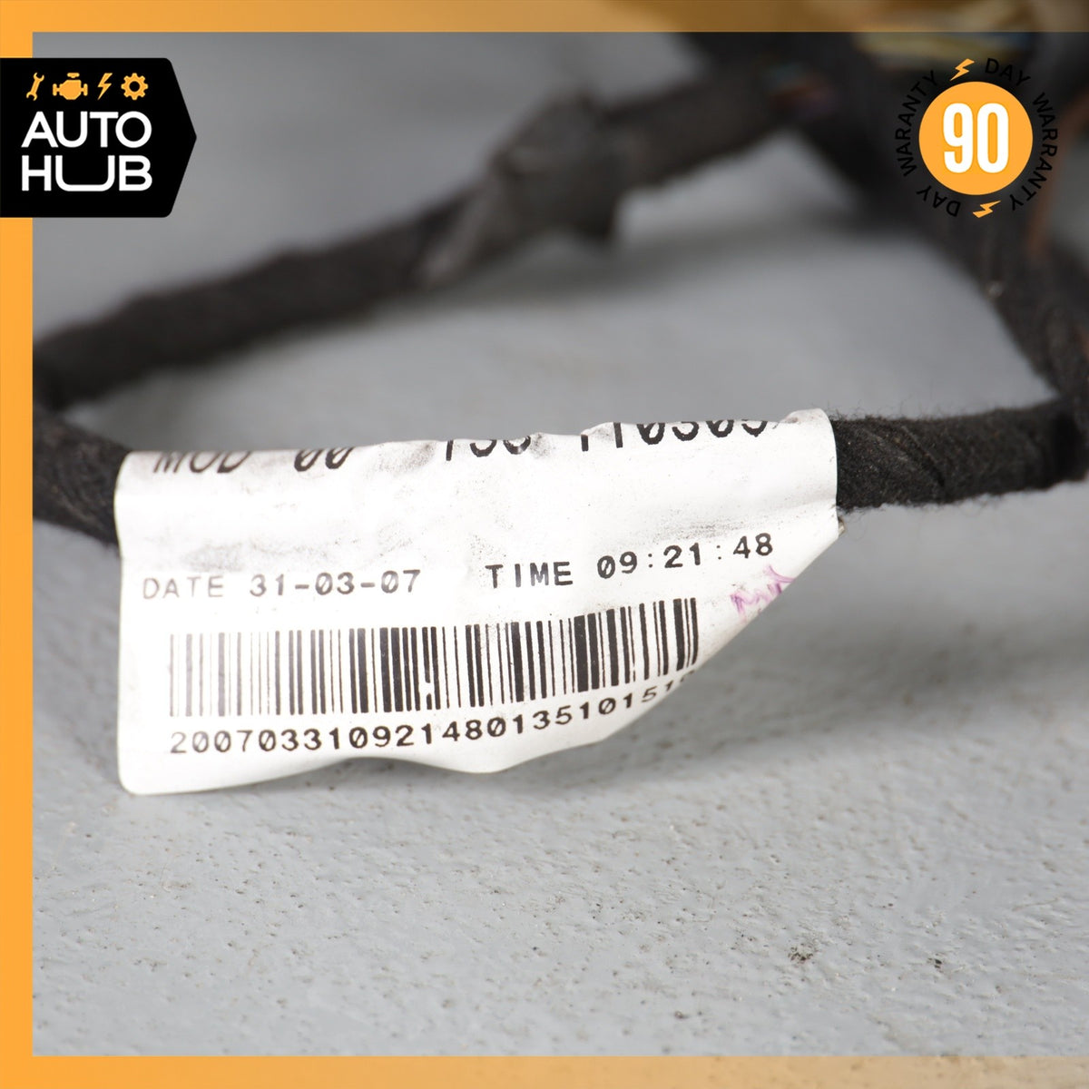 Bentley Continental GTC GT Rear Bumper Parking Sensor Wire Harness PDC OEM 40k - photo 20