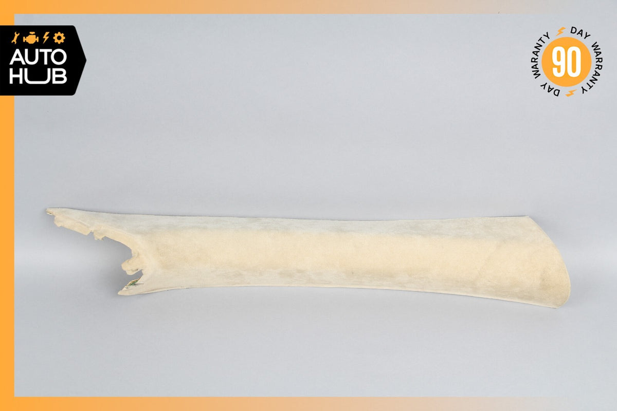 06-11 Mercedes W219 CLS63 CLS55 A Pillar Trim Panel Right Side Suede Beige OEM - photo 1