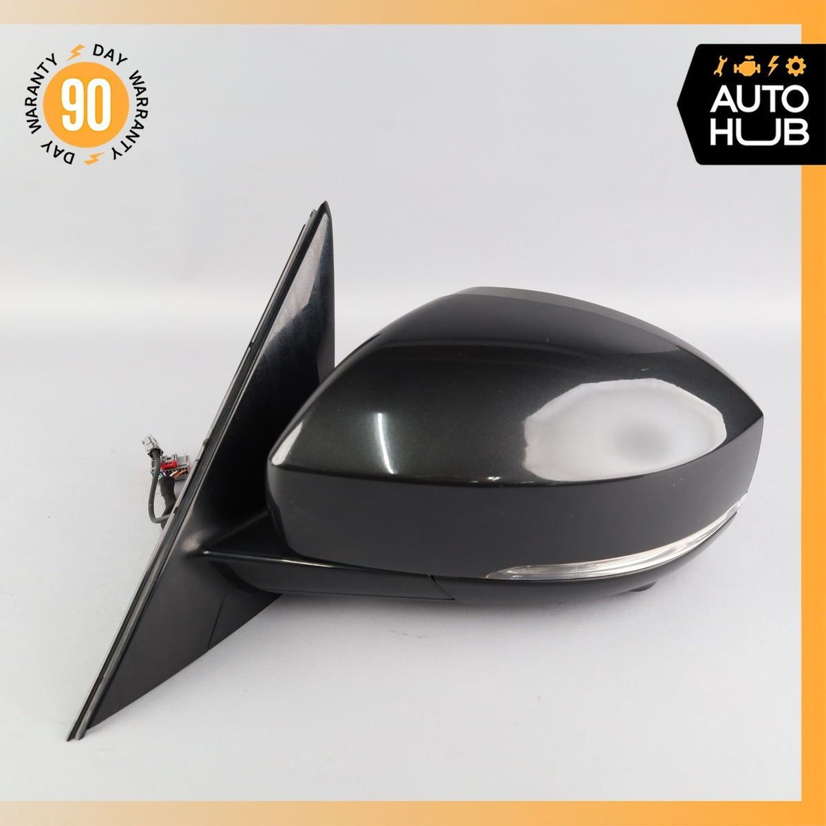 13-17 Range Rover L405 Left Rear View Door Mirror w/Blind Spot & Camera OEM - photo 7