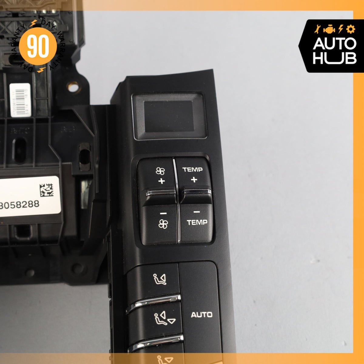14-16 Porsche Panamera 970 Rear Console Climate Control Switch Control OEM - photo 6