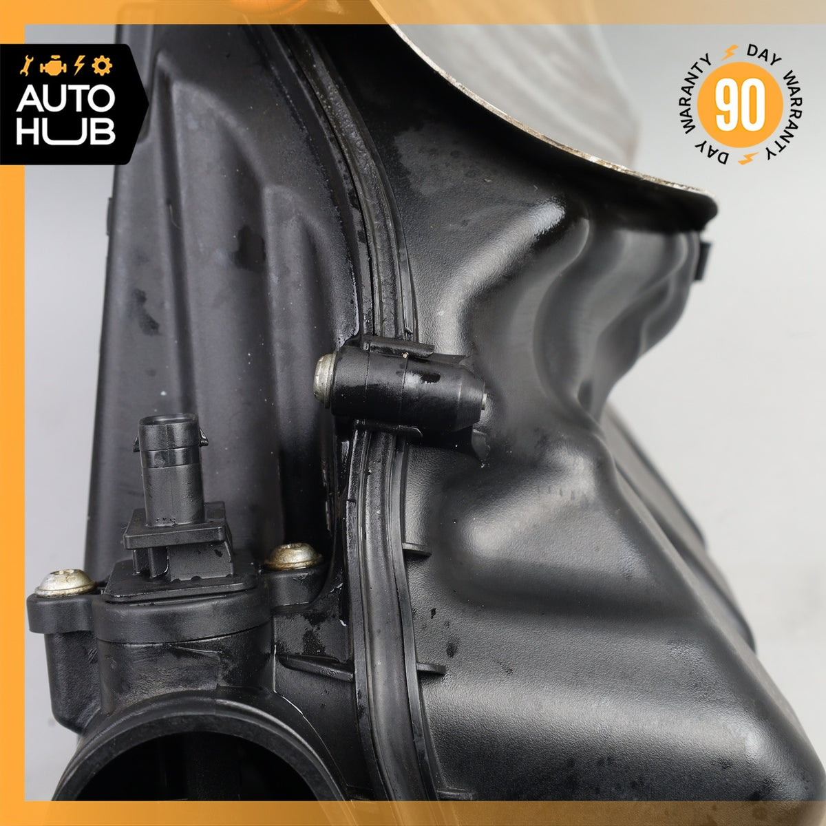 10-14 BMW E70 X5 X6 N63 4.4L V8 Right Passenger Air Intake Cleaner Box OEM - photo 8