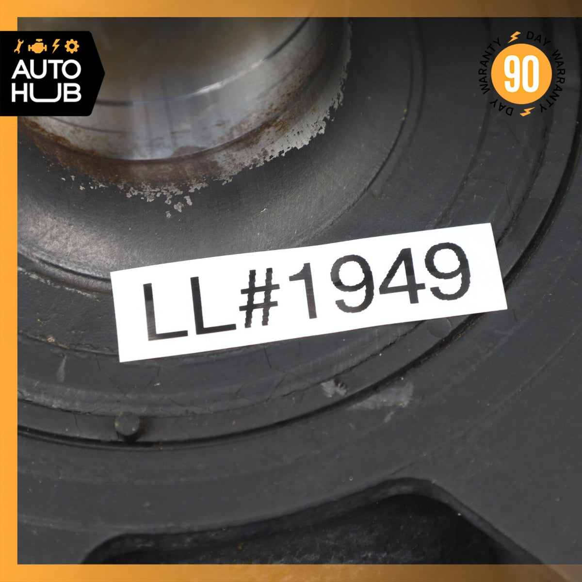 90-99 Mercedes R129 SL500 Engine Motor Crankshaft Pulley Harmonic Balancer OEM - photo 14