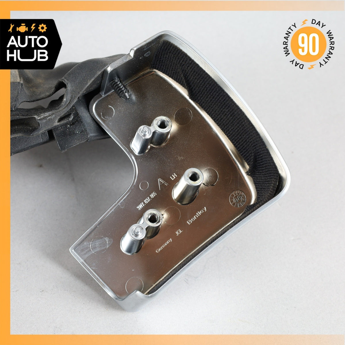 07-10 Bentley Continental GTC Speed Left Side Door Seal w/ Seat Belt Guide OEM - photo 8