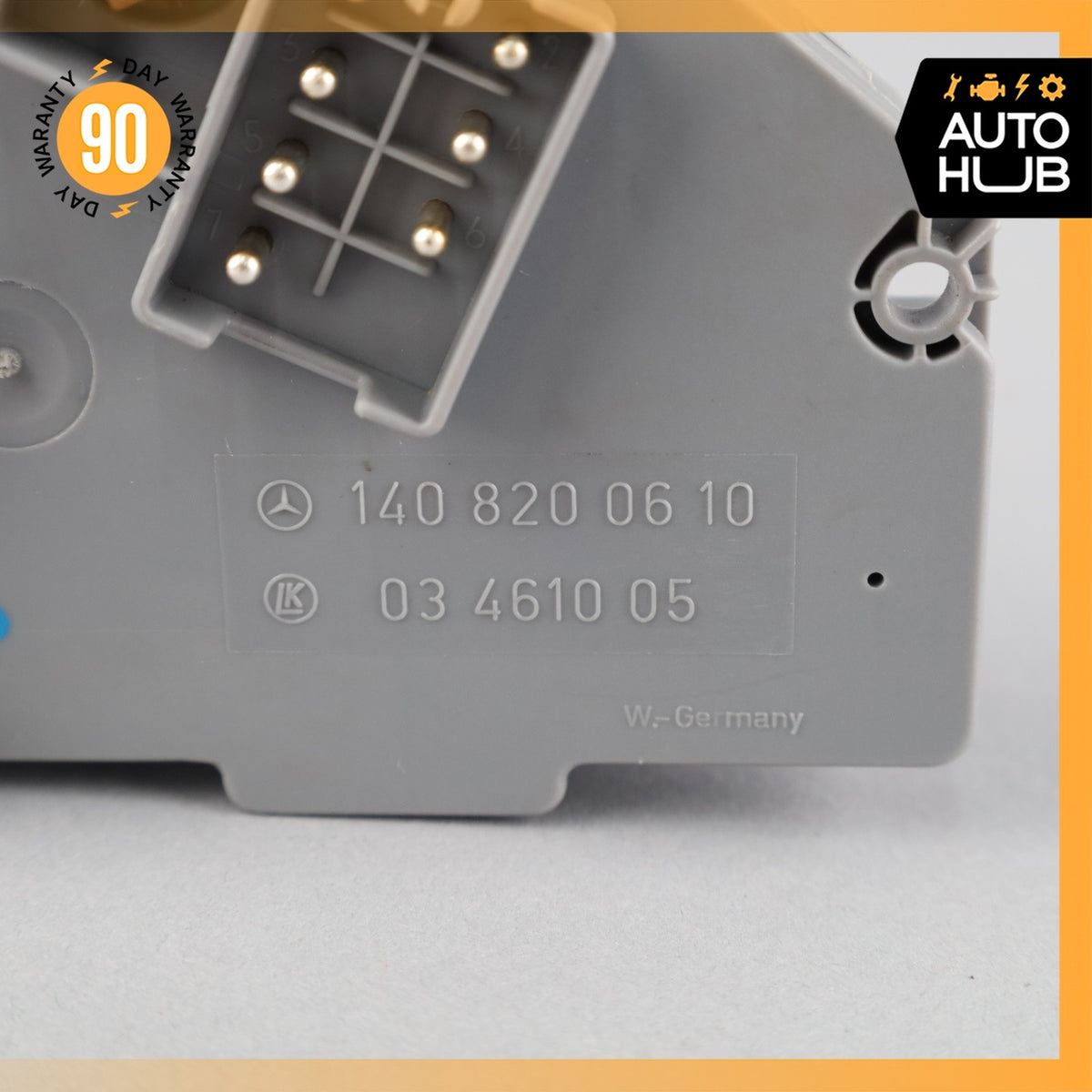 92-99 Mercedes W140 CL600 S500 Front Right Seat Control Adjustment Switch OEM - photo 10