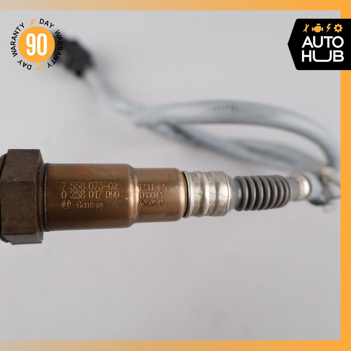 08-13 BMW E88 128i Engine Oxygen O2 Lambda Sensor Set OEM 89k - photo 23