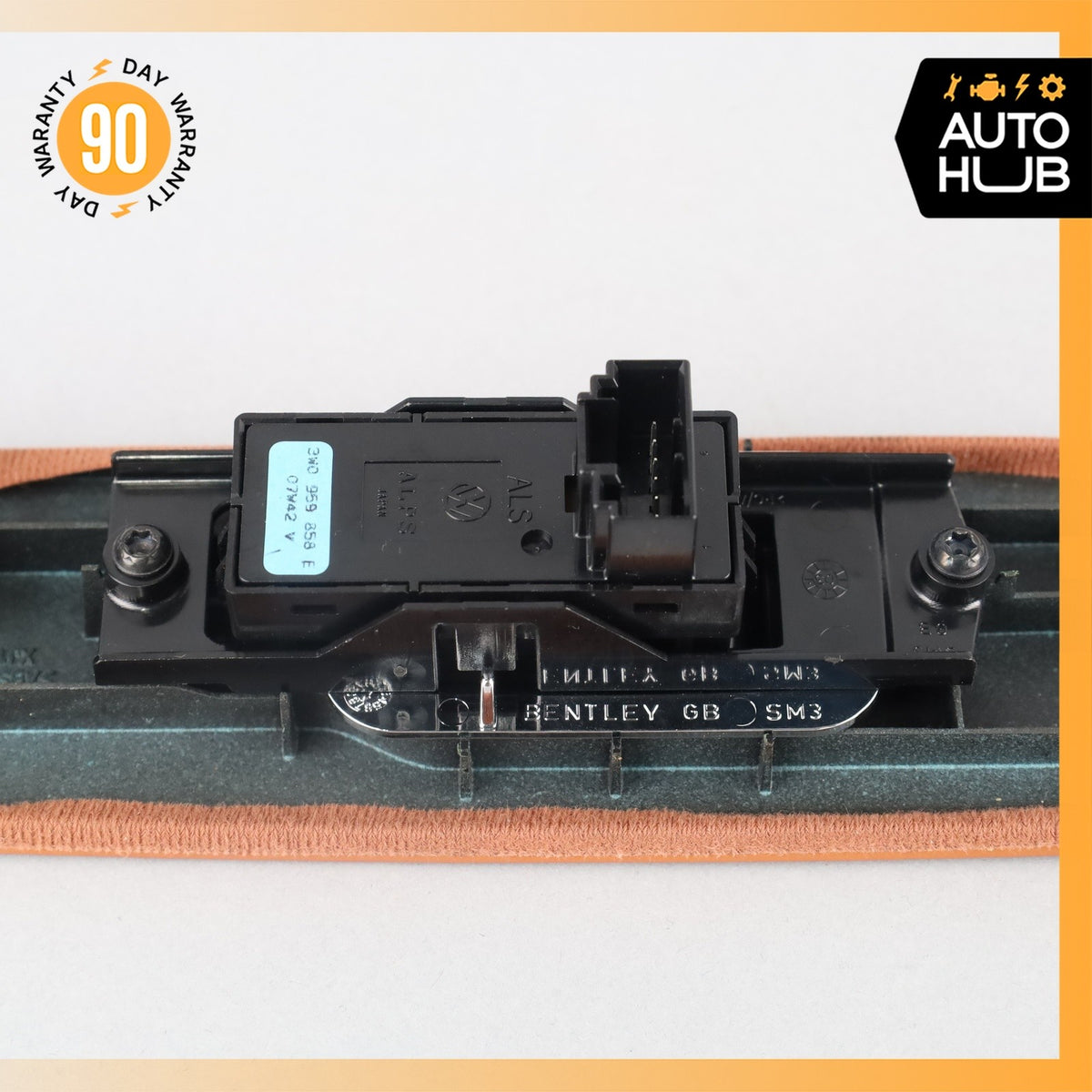 Bentley Continental GTC GT Front Right Side Window Regulator Switch Trim OEM - photo 14
