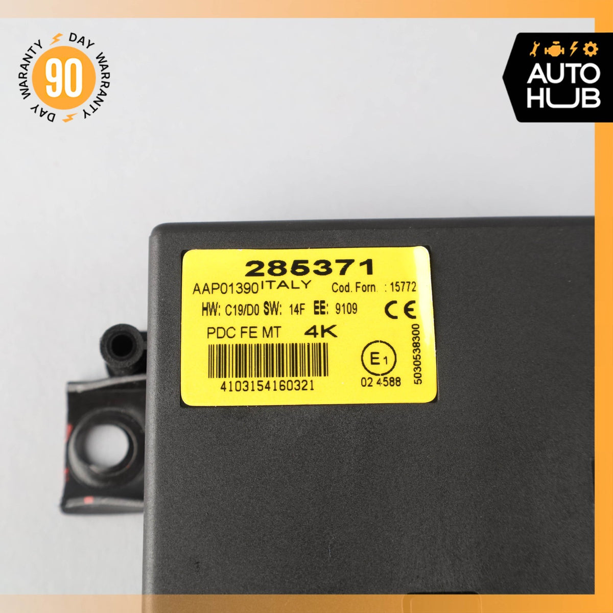 08-19 Maserati GranTurismo Park Assist Parktronic Sensor Module Control OEM 47k - photo 9