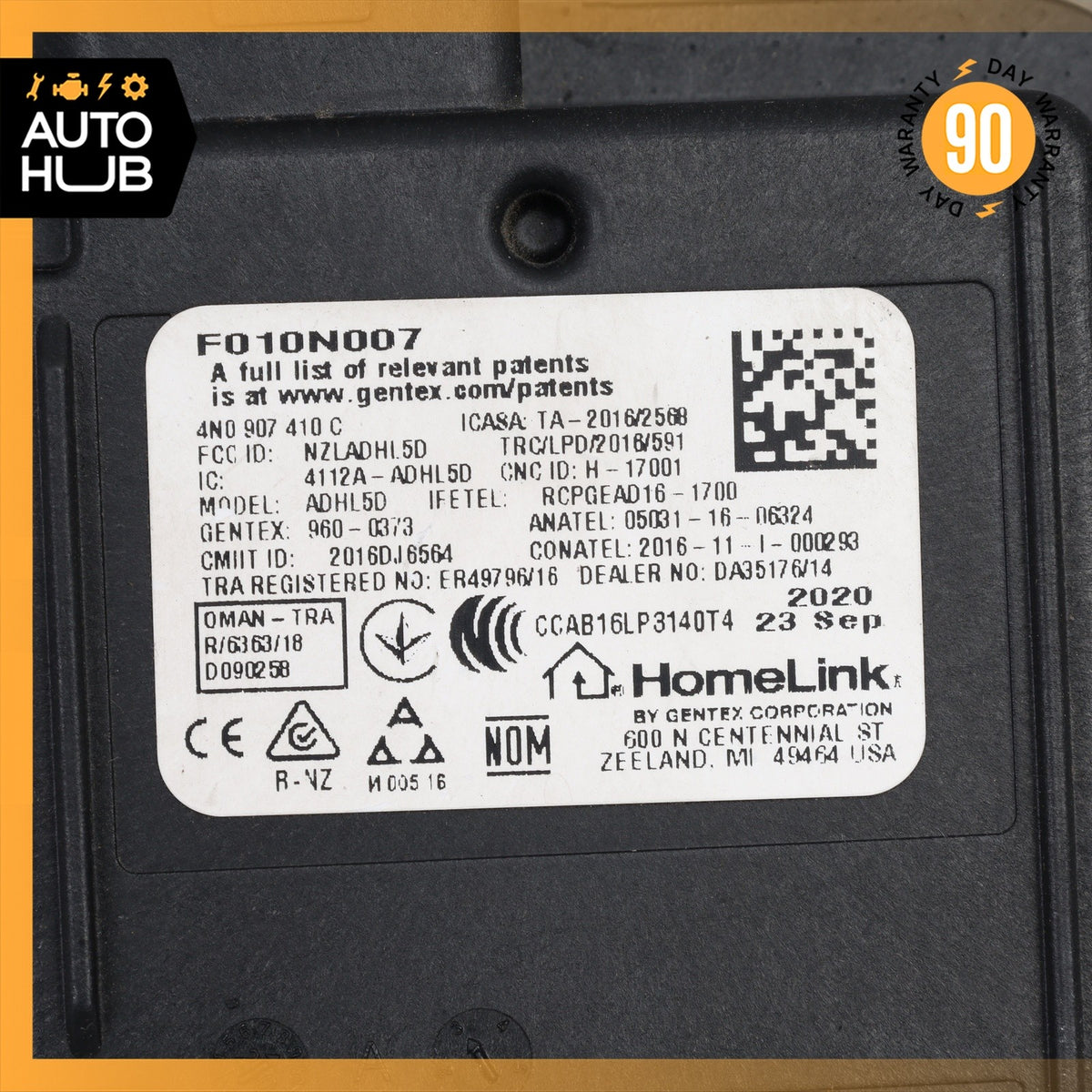 Audi B9 S5 A5 Garage Door Opener Control Module Unit 4N0907410C OEM - photo 10