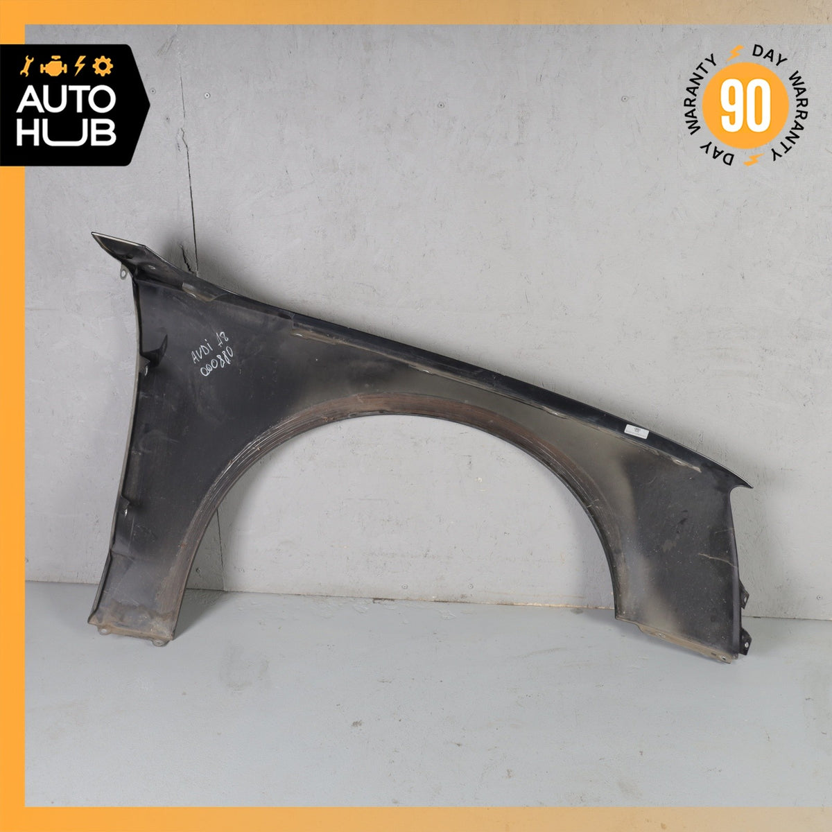 11-18 Audi D4 A8L S8 Left Driver Side Fender Wing Panel Black OEM - photo 13