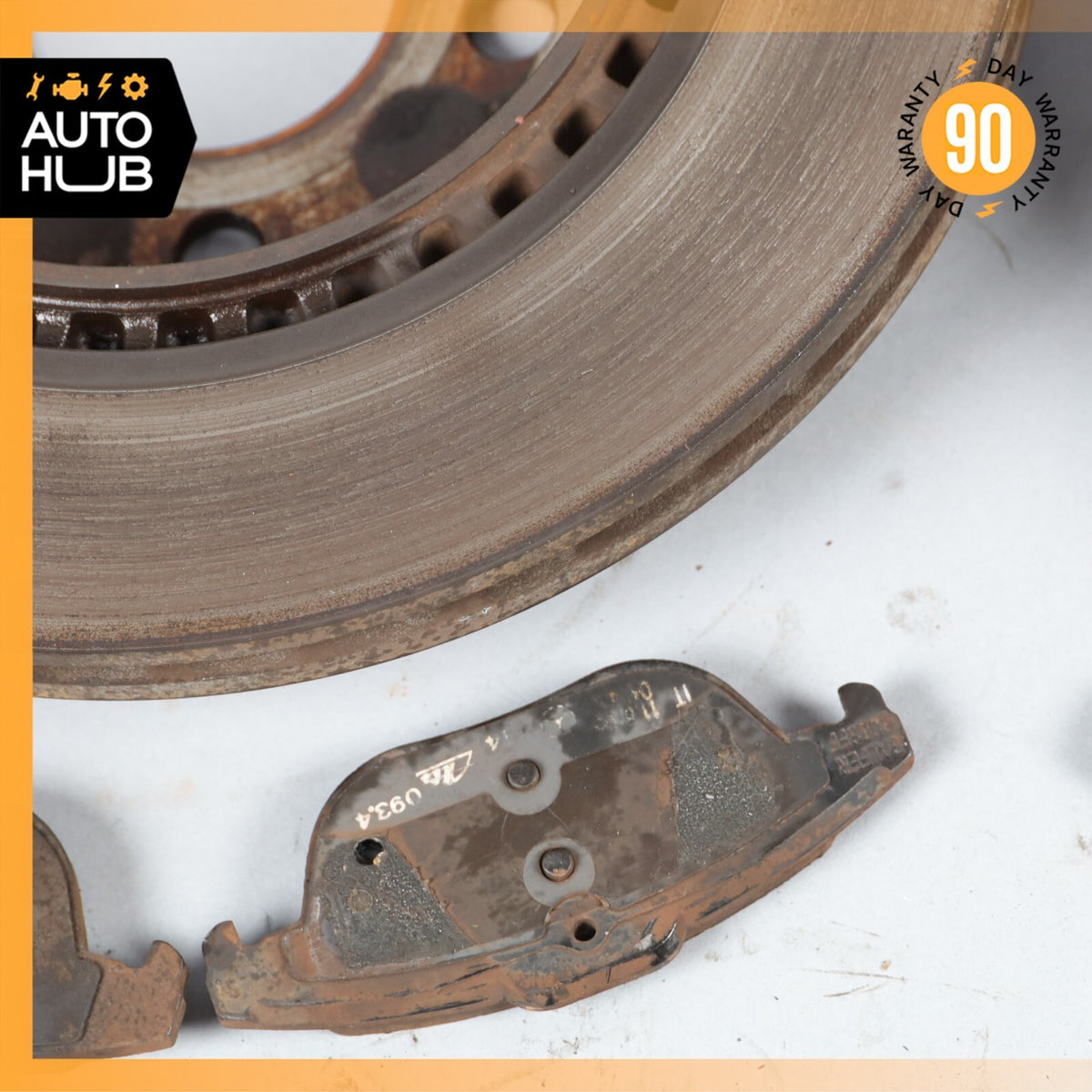 08-17 Mercedes W207 E350 E400 C350 Rear Brake Rotor Left and Right Set OEM - photo 18