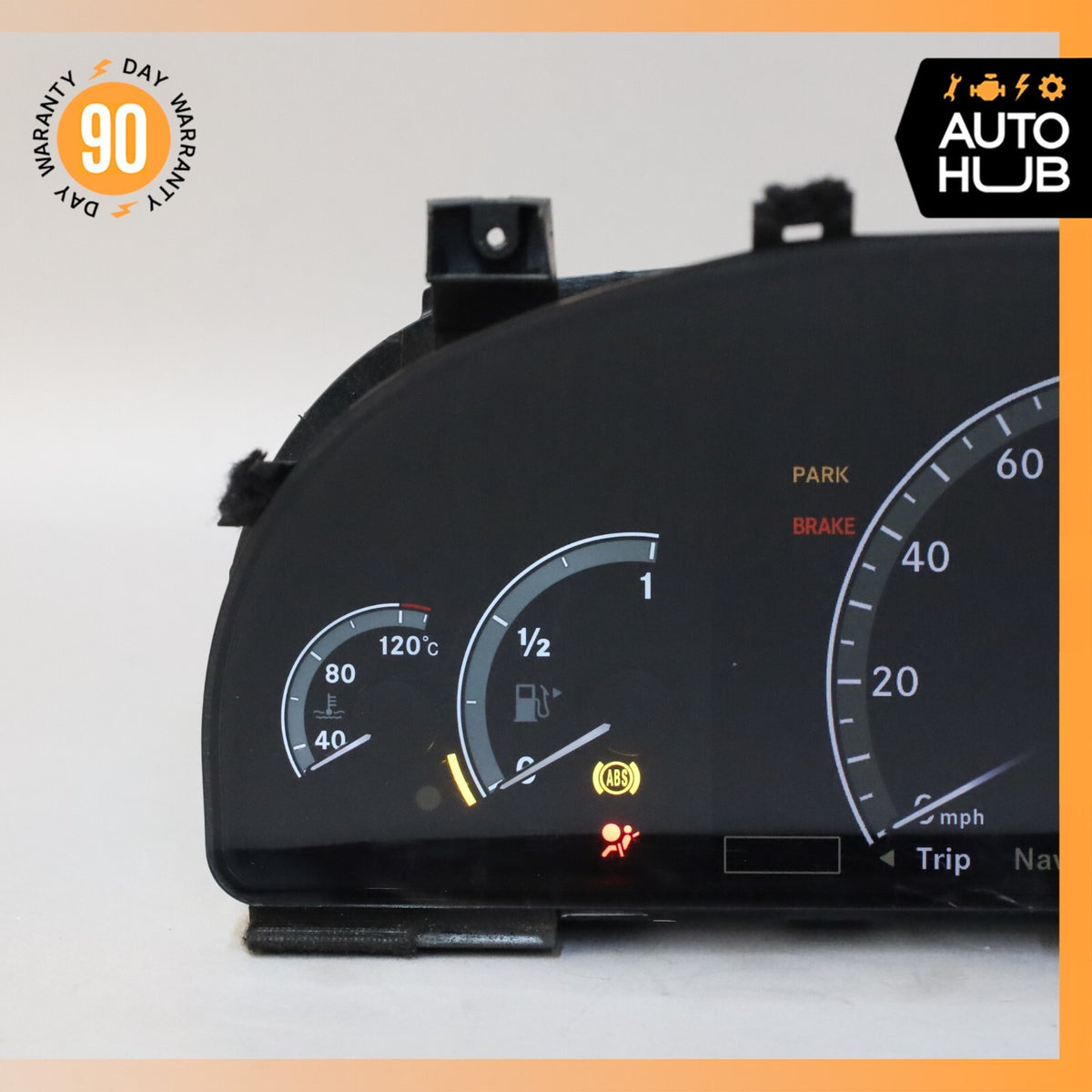 07-10 Mercedes W216 CL600 S600 Instrument Cluster Speedometer OEM 124k - photo 3