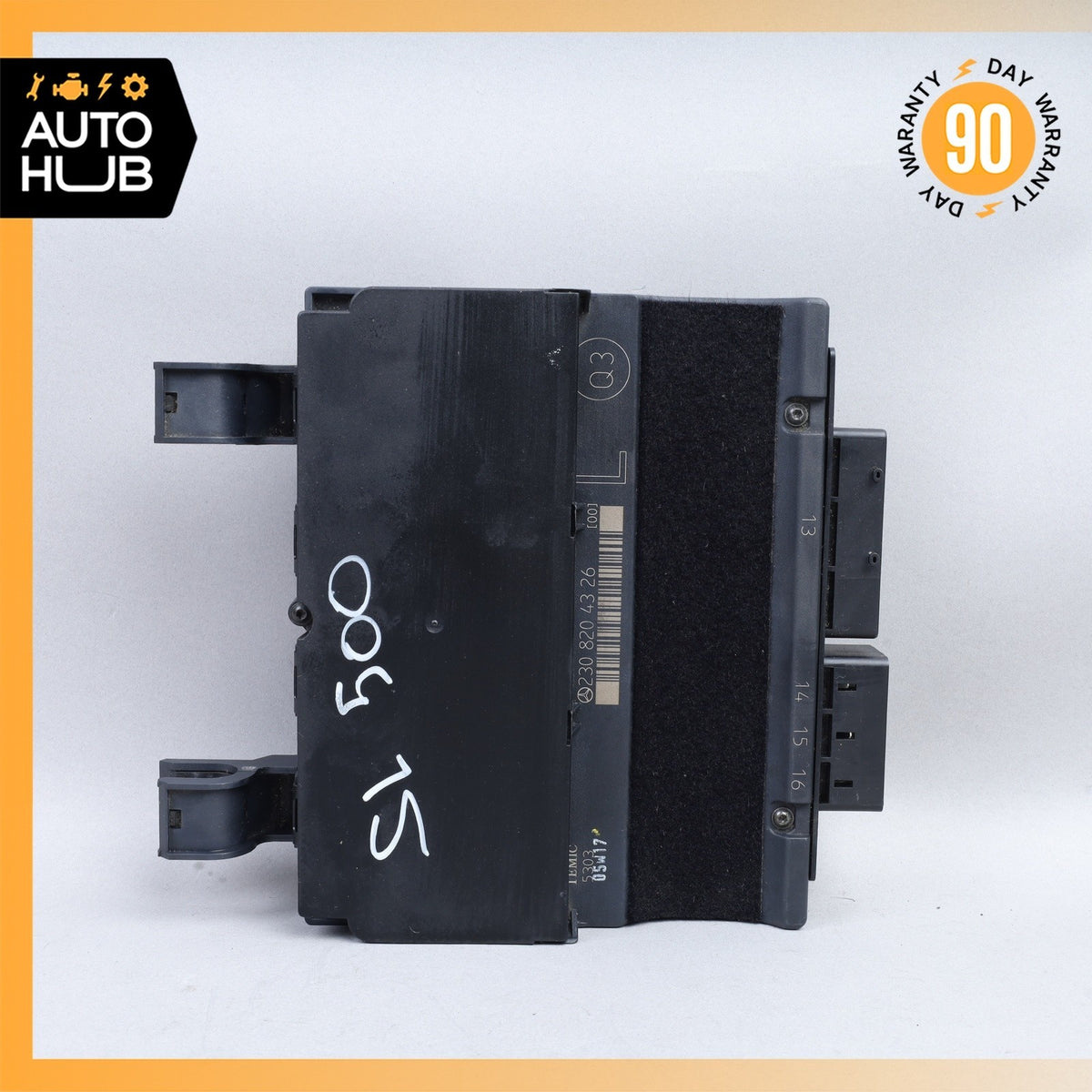 Mercedes R230 SL500 SL55 AMG Under Seat Control Module Left Driver Side OEM - photo 5