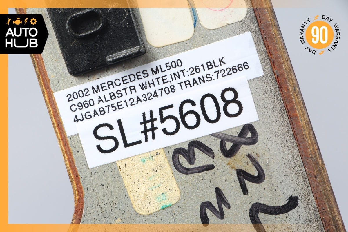 02-05 Mercedes W163 ML500 ML350 Center Console Shifter Trim Bezel Wood OEM - photo 12