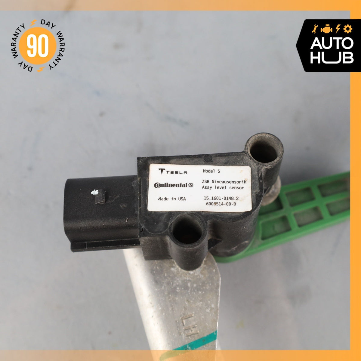 12-15 Tesla Model S Front Left & Right Height Level Sensor Set 600651400B OEM - photo 9