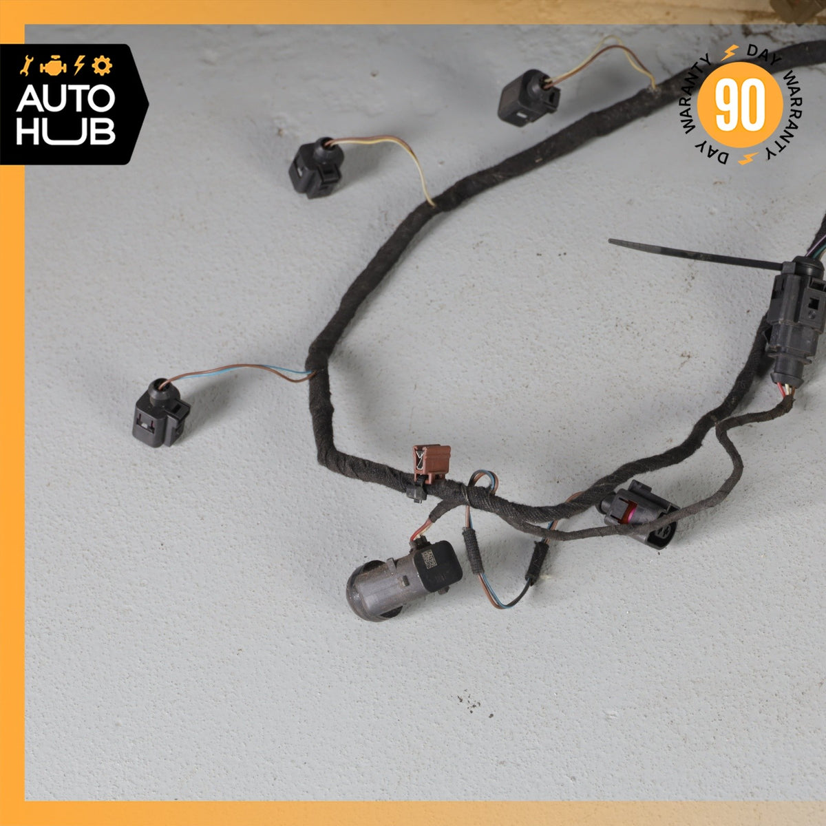 Bentley Continental GTC GT Rear Bumper Parking Sensor Wire Harness PDC OEM 40k - photo 19