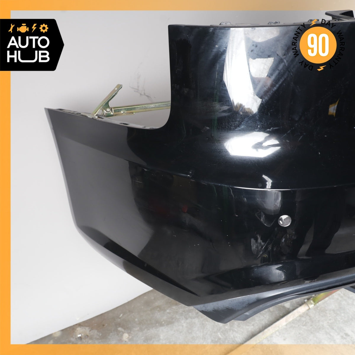 16-18 Audi C7 S6 A6 Rear Bumper Cover Assembly Black OEM 58k - photo 9