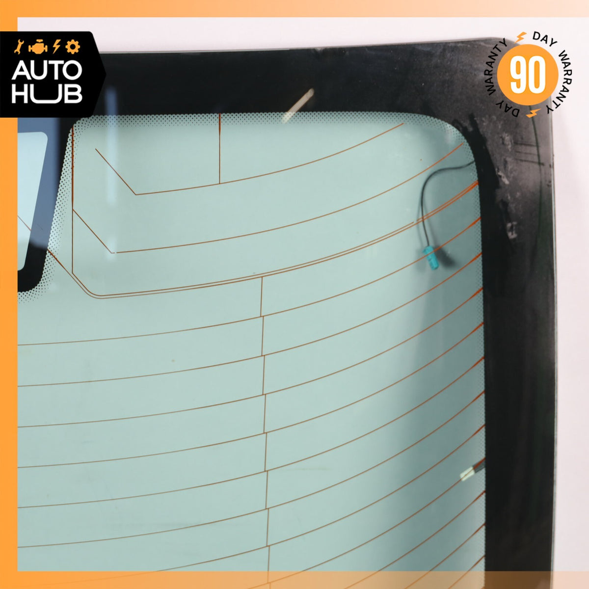 08-18 Maserati GranTurismo M145 Rear Windshield Wind Shield Back Glass OEM 70k - photo 4