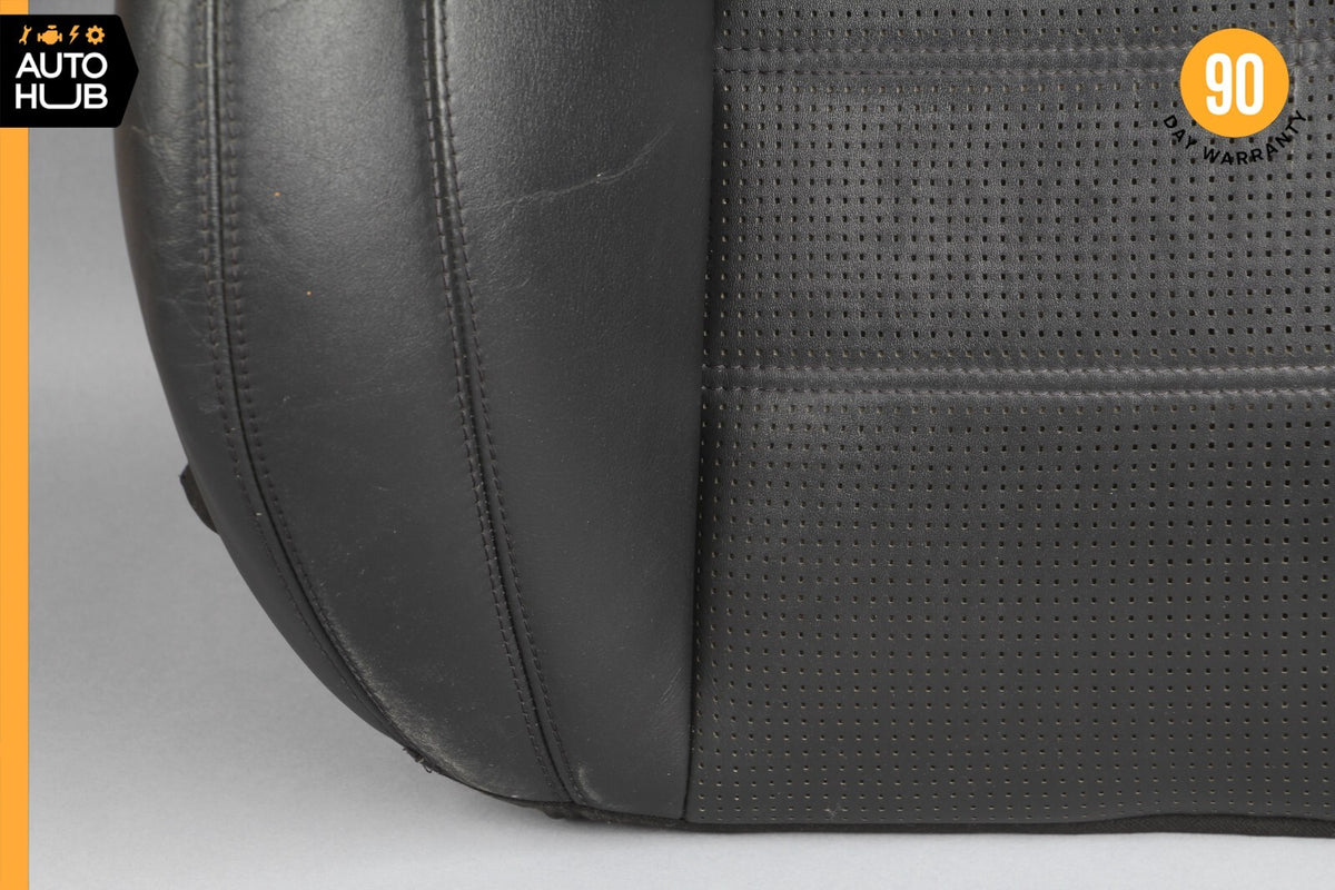 07-09 Mercedes W211 E63 AMG Front Left or Right Top Upper Seat Cushion Black OEM - photo 4