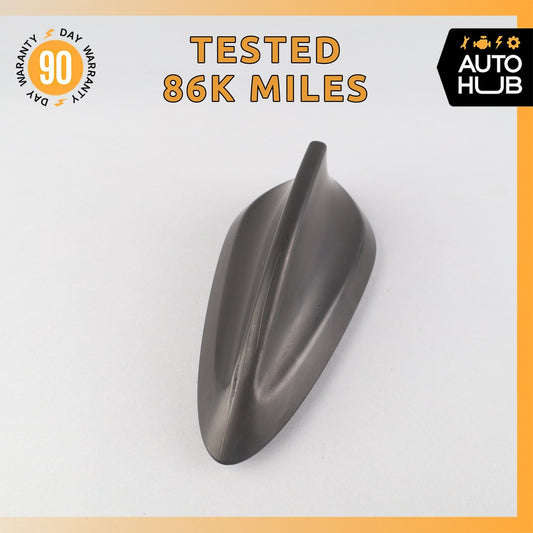 07-14 BMW F15 X5 X6 Top Shark Fin Antenna Roof GPS Black OEM 86k - photo 1