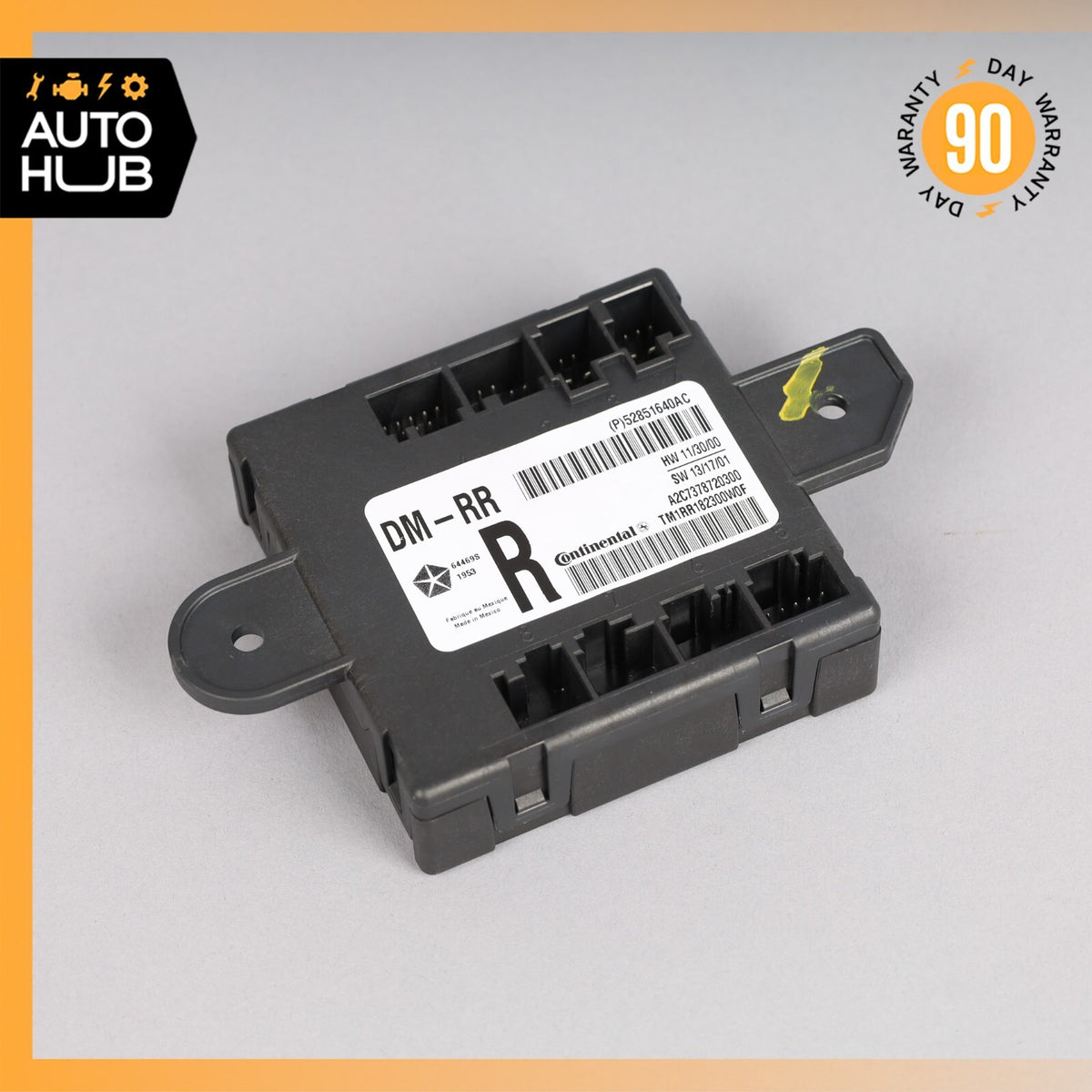 17-20 Maserati Ghibli Levante Rear Right Passenger Side Door Control Module OEM - photo 1